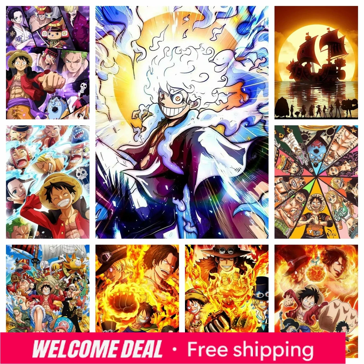 Embroidery Embellishments - 2026 2024 Yeni Japon Anime One