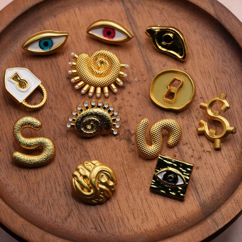 Vintage Metal Düğme Kalp Şekli - Craft Embellishment incelemesi ve fiyatı