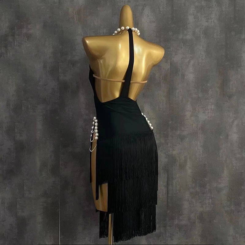 2025 High End Latin Dans Elbis - Beaded Trim Fringe incelemesi ve fiyatı