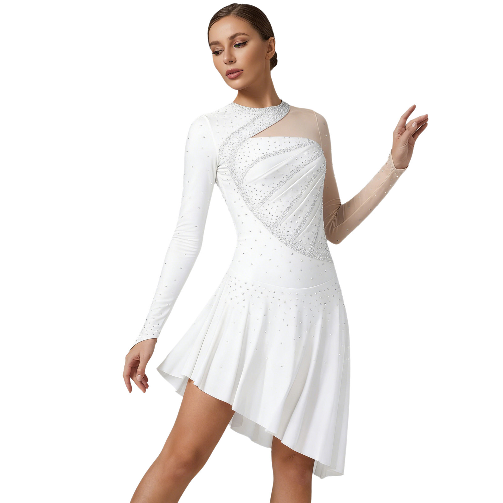 Kadın Bale Lirik Dans Artistik - Rhinestone Banding Trim incelemesi ve fiyatı