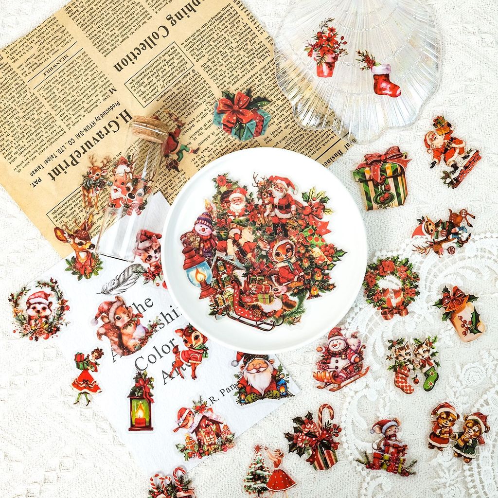 50 Adet Noel Baba Hediye PET Ç - Christmas Craft Embellishment incelemesi ve fiyatı