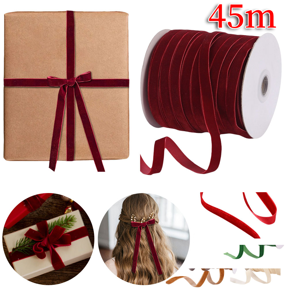 Kadife kurdele dekoratif şerit - Velvet Ribbon Roll incelemesi ve fiyatı